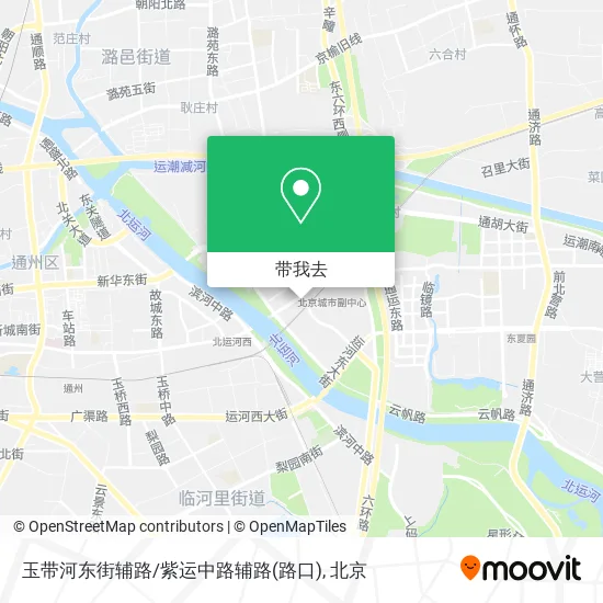 玉带河东街辅路/紫运中路辅路(路口)地图