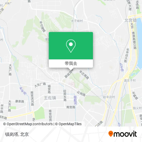 镇岗塔地图