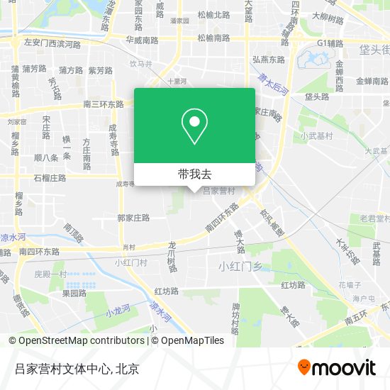 吕家营村文体中心地图