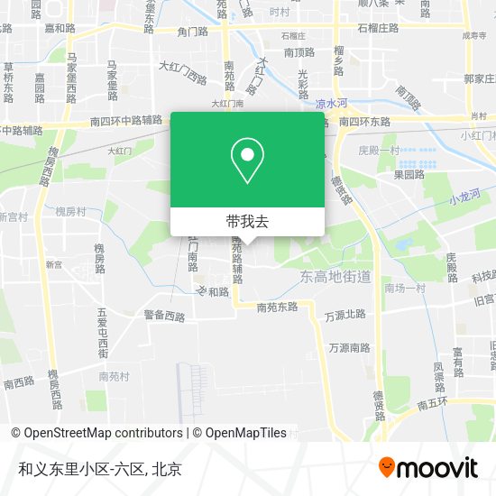 和义东里小区-六区地图