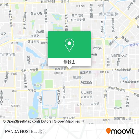 PANDA HOSTEL地图