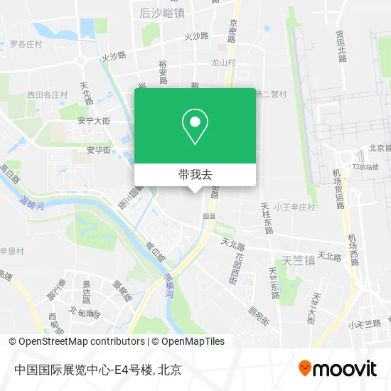中国国际展览中心-E4号楼地图