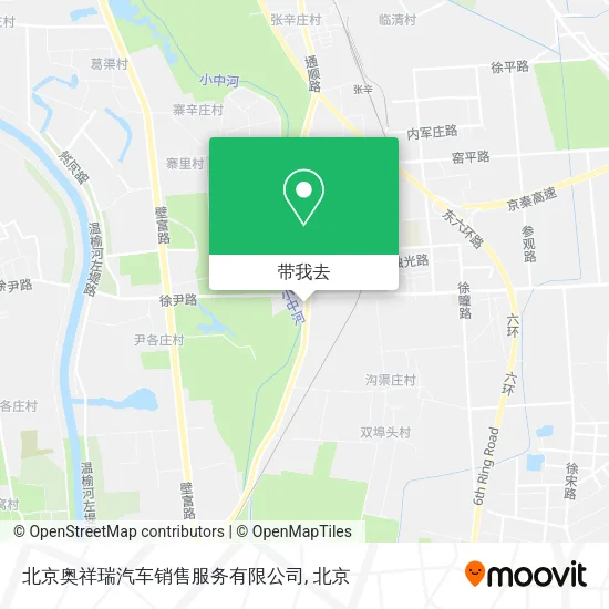 北京奥祥瑞汽车销售服务有限公司地图