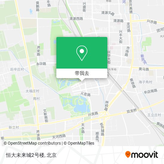 恒大未来城2号楼地图