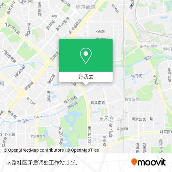 南路社区矛盾调处工作站地图