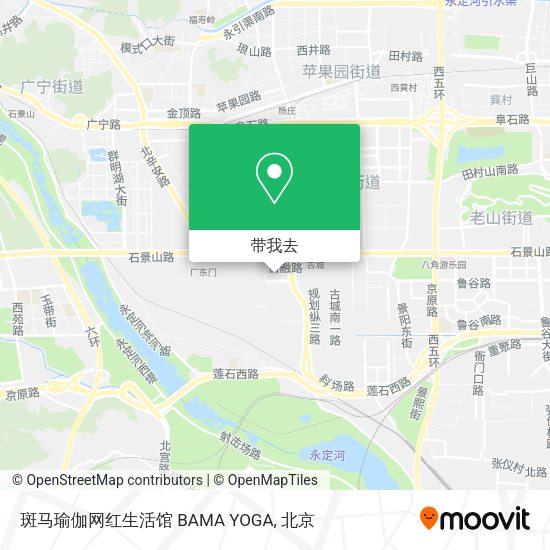 斑马瑜伽网红生活馆 BAMA YOGA地图