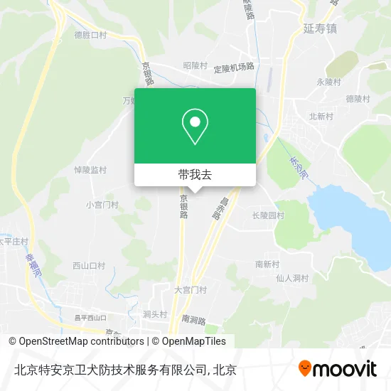 北京特安京卫犬防技术服务有限公司地图