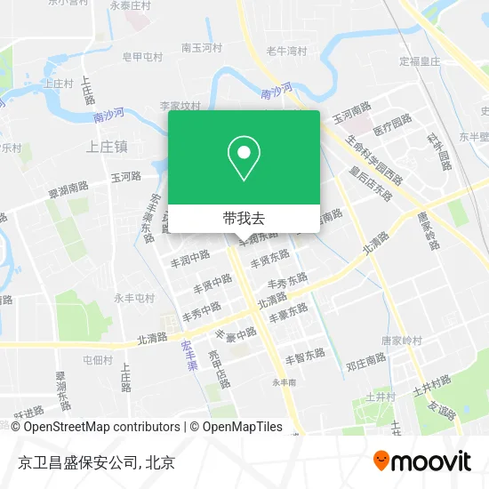 京卫昌盛保安公司地图