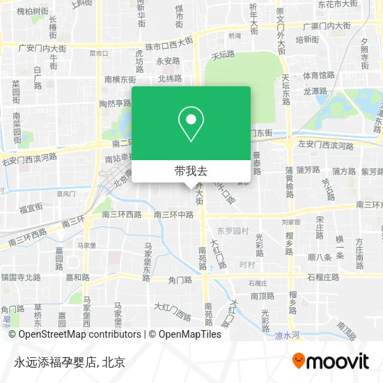 永远添福孕婴店地图