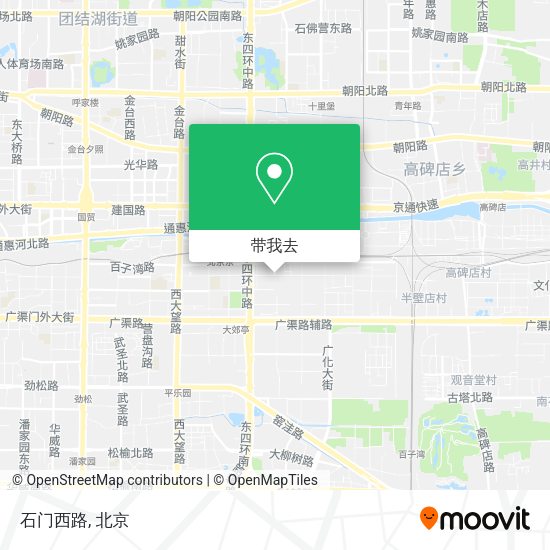 石门西路地图