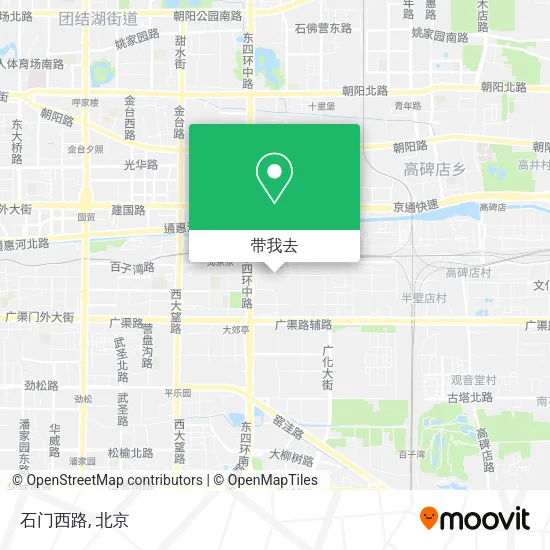 石门西路地图