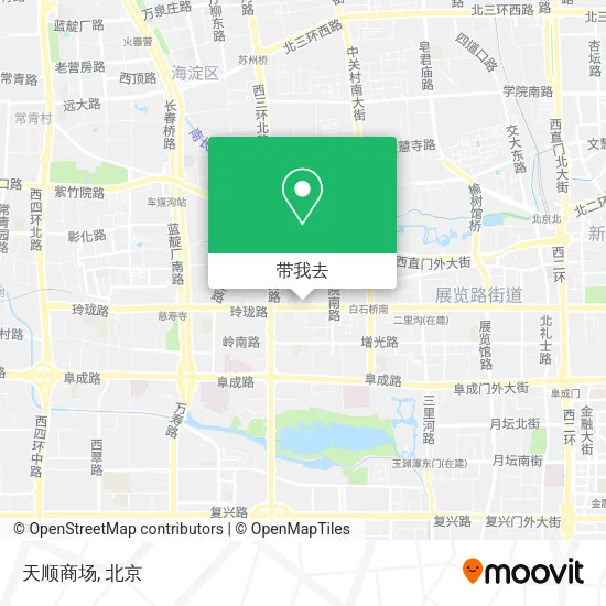 天顺商场地图