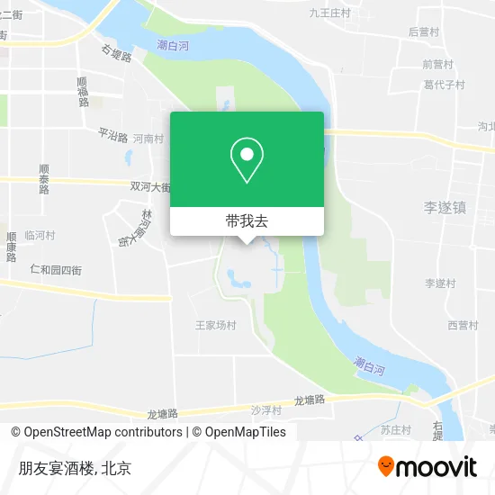 朋友宴酒楼地图