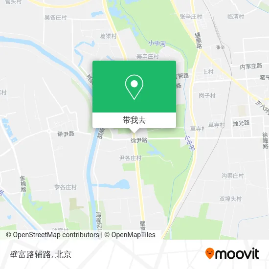壁富路辅路地图