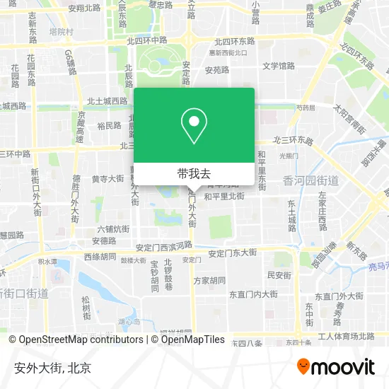 安外大街地图