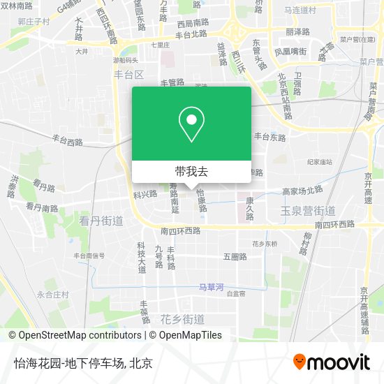 怡海花园-地下停车场地图