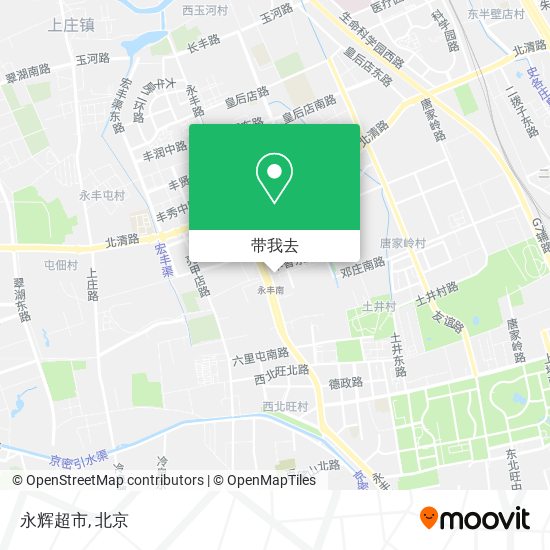 永辉超市地图