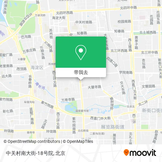 中关村南大街-18号院地图