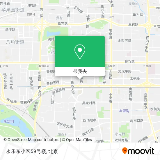 永乐东小区59号楼地图