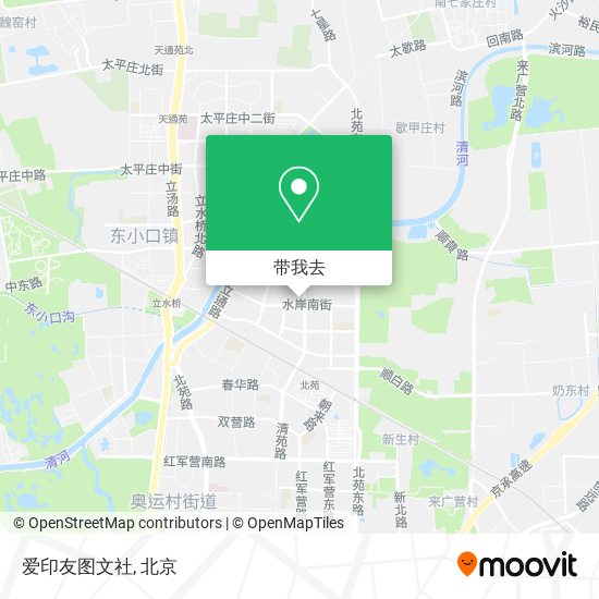 爱印友图文社地图