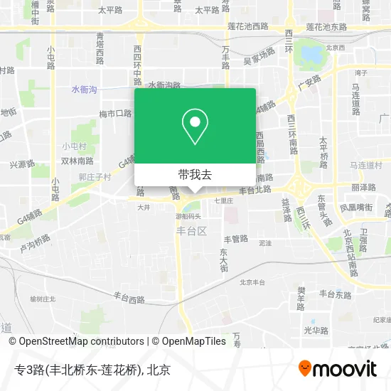 专3路(丰北桥东-莲花桥)地图