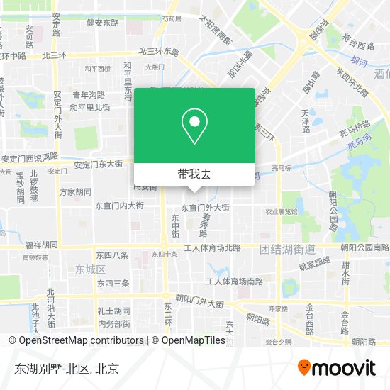 东湖别墅-北区地图
