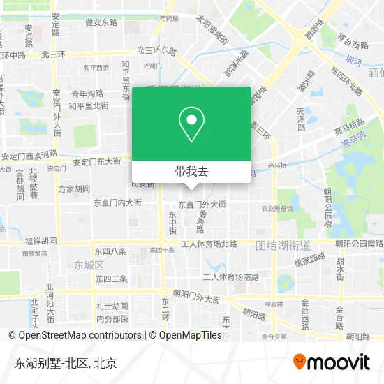 东湖别墅-北区地图