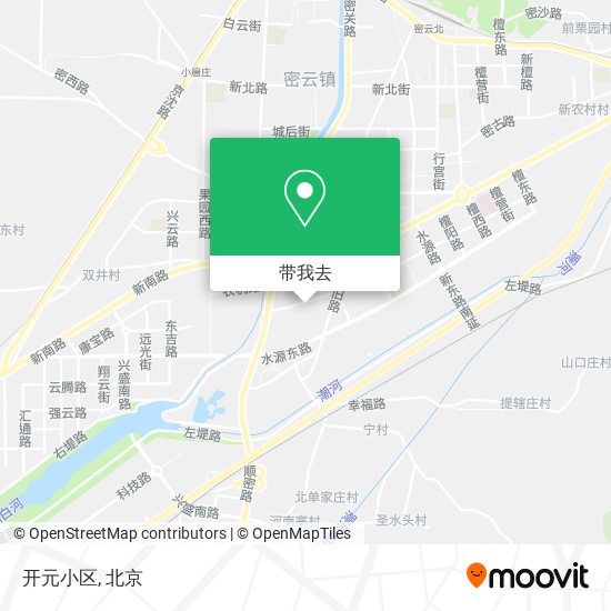 开元小区地图