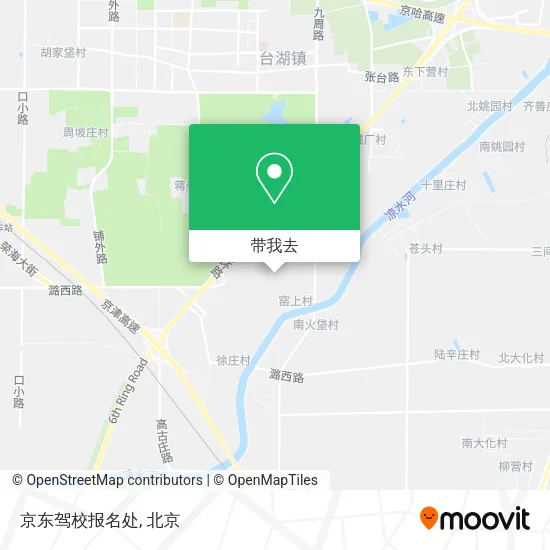 京东驾校报名处地图