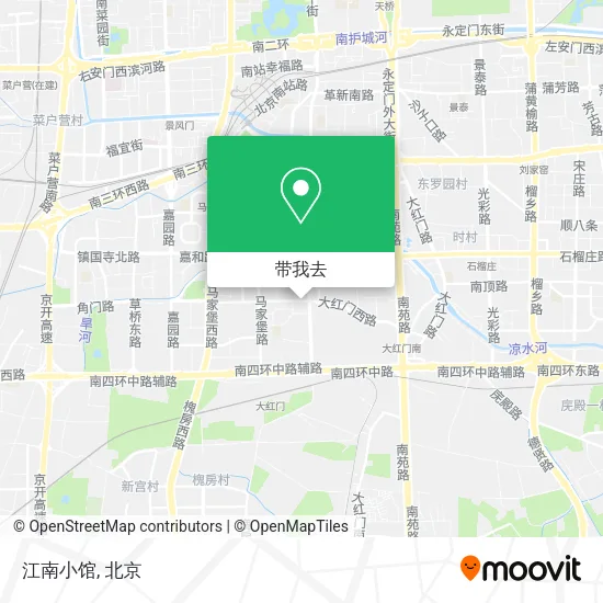 江南小馆地图