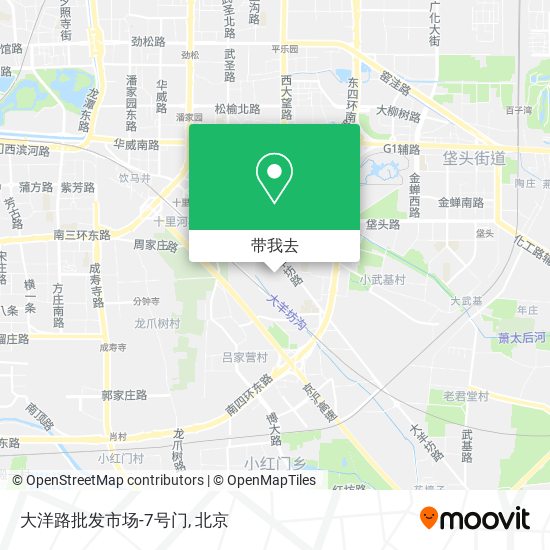 大洋路批发市场-7号门地图