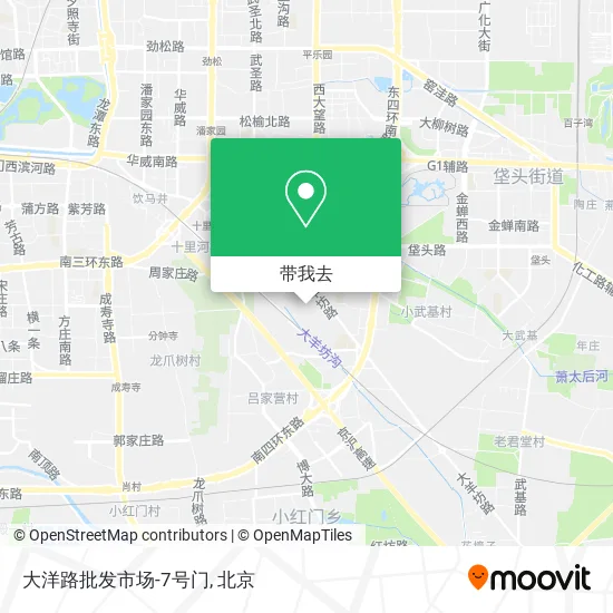 大洋路批发市场-7号门地图