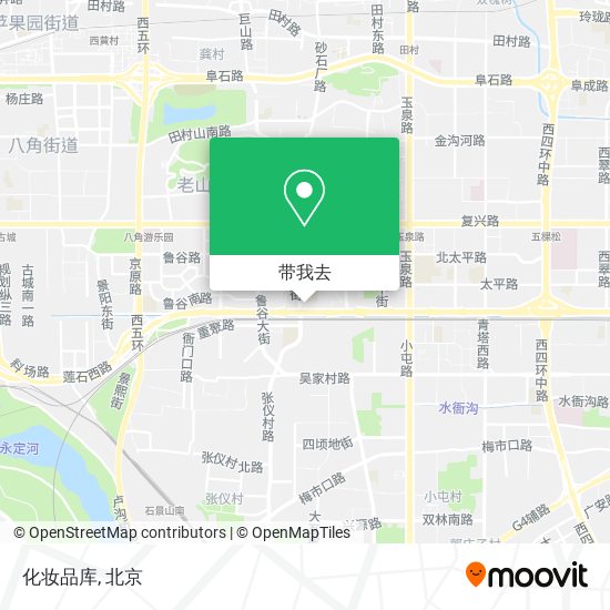 化妆品库地图