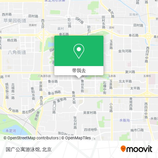 国广公寓游泳馆地图