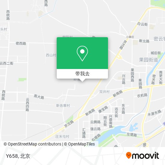 Y658地图