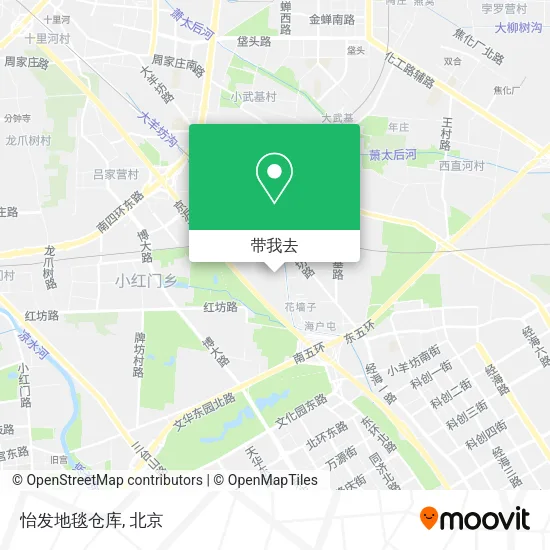 怡发地毯仓库地图