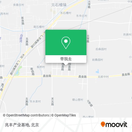 兆丰产业基地地图