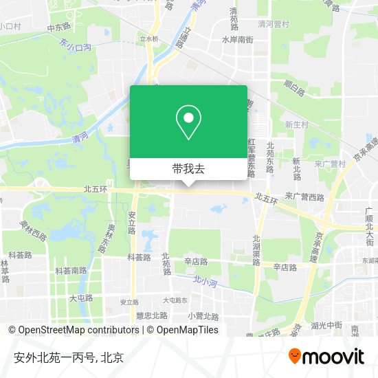 安外北苑一丙号地图