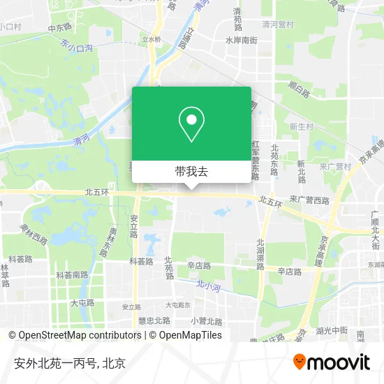 安外北苑一丙号地图
