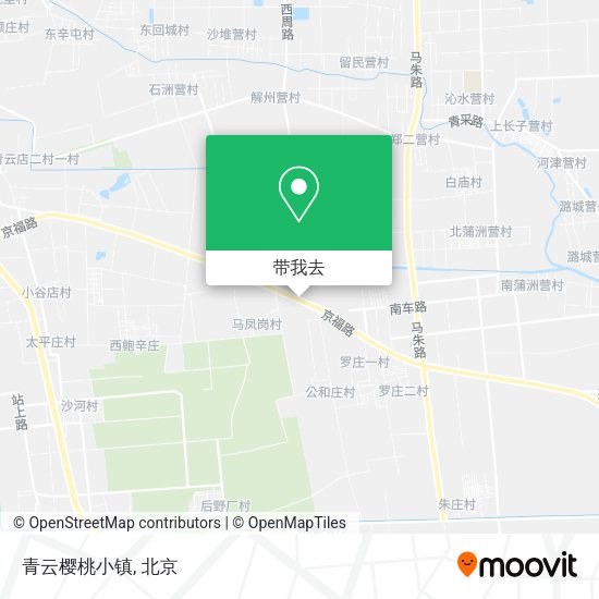 青云樱桃小镇地图
