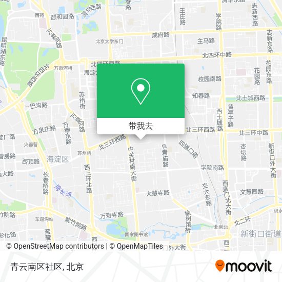 青云南区社区地图