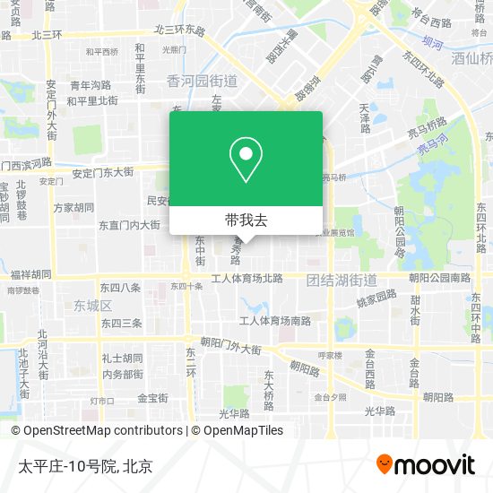 太平庄-10号院地图