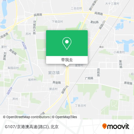 G107/京港澳高速(路口)地图