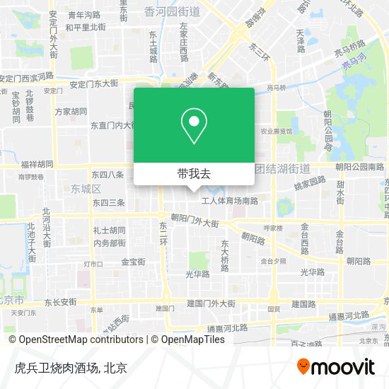 虎兵卫烧肉酒场地图