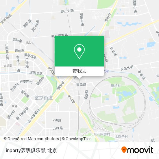 inparty轰趴俱乐部地图