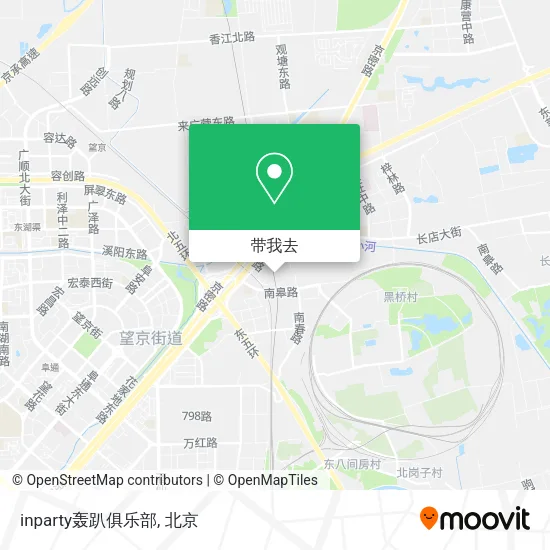inparty轰趴俱乐部地图
