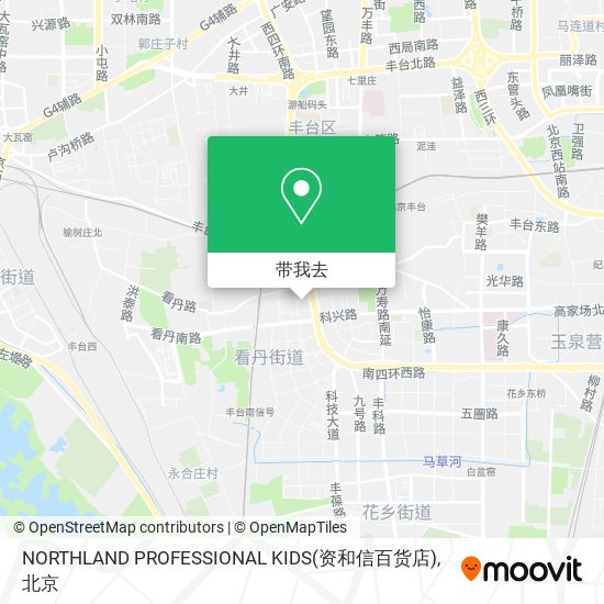 NORTHLAND PROFESSIONAL KIDS(资和信百货店)地图
