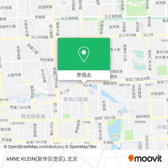 ANNE KLEIN(新华百货店)地图