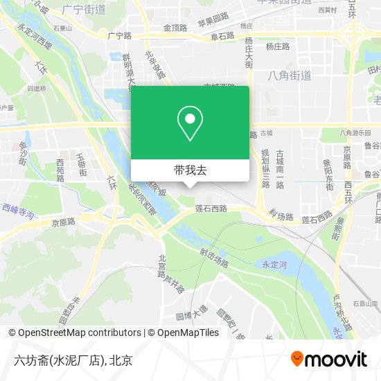 六坊斋(水泥厂店)地图
