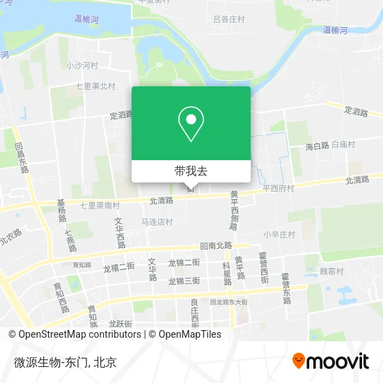 微源生物-东门地图